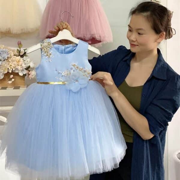 Robe princesse pour enfants de 1-5 ans – Image 4