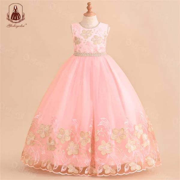 Robe princesse pour enfants de 6-12 ans – Image 4